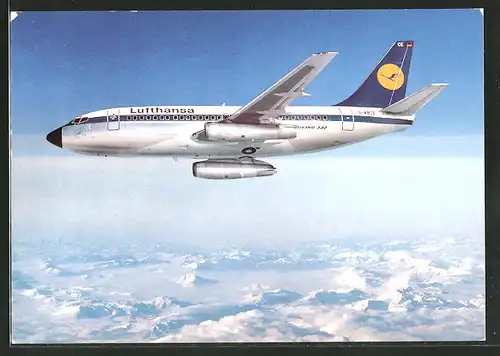 AK Boeing 737 City Jet der Lufthansa über den Wolken