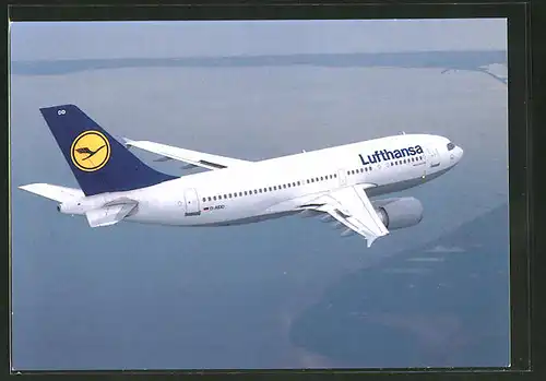 AK Airbus A 310-300 der Lufthansa in der Luft