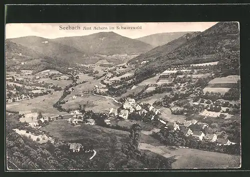 AK Seebach / Schwarzwald, Totalansicht