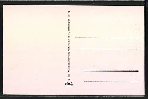 AK Genthin, Ortsansicht mit Bahnhofstrasse