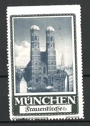 Reklamemarke Serie: München, Frauenkirche