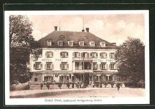 AK Heiligenberg / Baden, Hotel Post