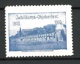 Reklamemarke Jubiläums-Oktoberfest 1810-1910