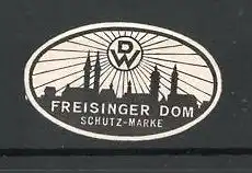Reklamemarke Freising, Dom-Silhouette