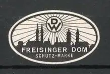 Reklamemarke Freising, Dom-Silhouette