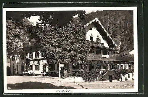 AK Urfeld a. Walchensee, Hans Wiesmayer's Hotel zur Post