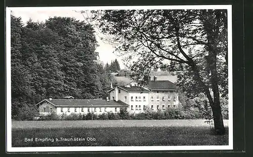 AK Bad Empfing / Obb., Blick auf ein Gebäude