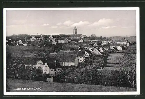 AK Scheyern, Panorama mit Kloster