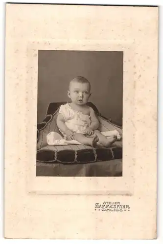 Fotografie Atelier Hammesfahr, Ohligs, Portrait Säugling mit grossen Augen