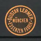 Reklamemarke München, Essenzen Fabrik Gustav Lermer