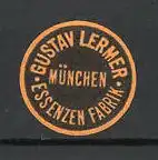 Reklamemarke München, Essenzenfabrik Gustav Lermer
