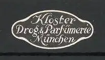 Reklamemarke München, Kloster Drogerie & Parfümerie