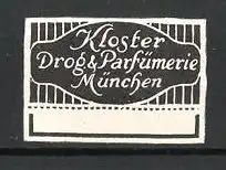 Reklamemarke München, Kloster Drogerie & Parfümerie