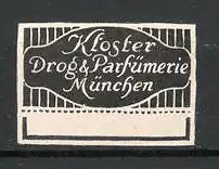 Reklamemarke München, Kloster Drogerie & Parfümerie