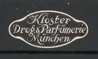 Reklamemarke München, Kloster Drogerie & Parfümerie