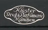 Reklamemarke München, Kloster Drogerie & Parfümerie