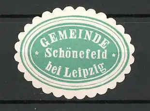 Reklamemarke Schönefeld, Marke der Gemeinde