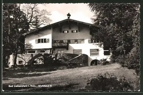 AK Liebenstein / Thür. Wald, Klubhaus II.