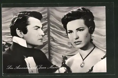 AK Schauspieler Lia Amanda und Jean Marais in "Der Graf von Monte Christo"