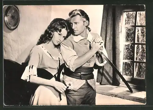 AK Schauspieler Georges Rivière und Jeanne Valèrie im Film "Mandrin"