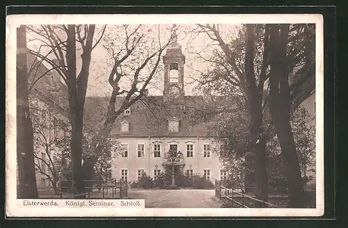 AK Elsterwerda, Königl. Schloss, Seminar