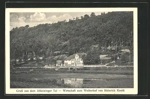 AK Altleiningen, Gasthaus zum Weiherhof von H. Knoth