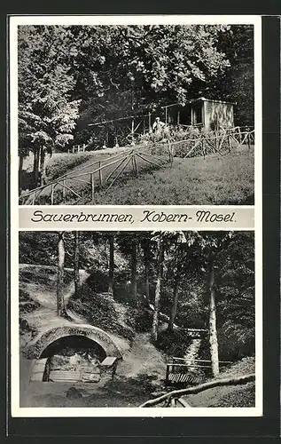 AK Kobern-Mosel, Partien an Sauerbrunnen