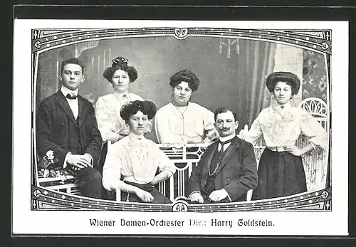 AK Wiener Damenorchester, Direktor Harry Goldstein