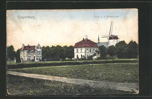 AK Cranenburg, Partie an der Mühlenstrasse