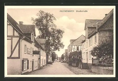 AK Hilchenbach, Häuser in der Bruchstrasse