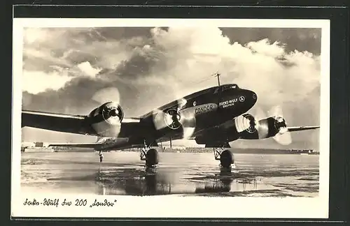 AK Verkehrs-Flugzeug Focke-Wulf Fw 200 "Condor"