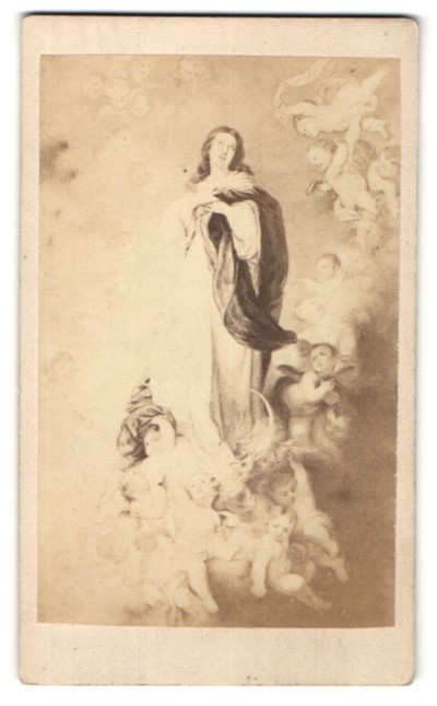 Fotografie J Valette Paris Gemalde Von Unbek Kunstler Maria Nr Oldthing Kunst Fotographie