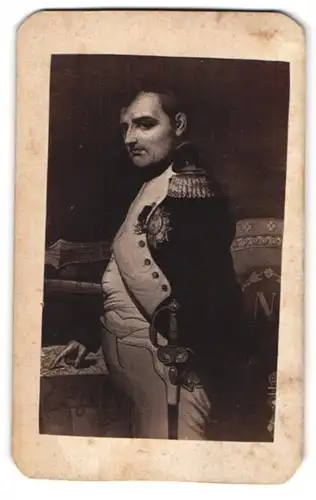 Fotografie Portrait Napoleon Bonaparte in Uniform