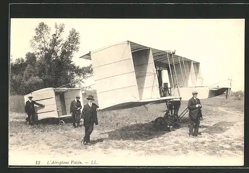 AK L'Aéroplane Voisin, frühes Flugzeug
