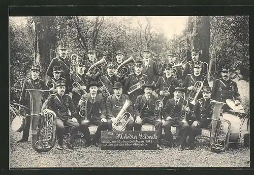 AK Goldach, Ehren-Mitglieder der Melodia Goldach, 25 jähriges Jubiläum 1913