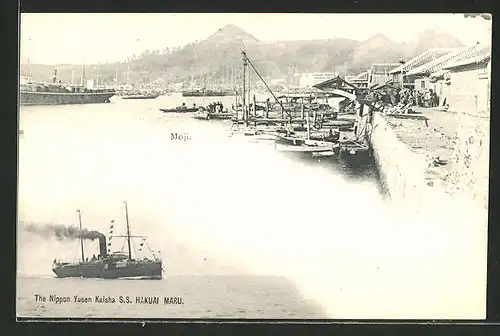 AK Nippon Yusen Kaisha S.S. Hakuai Maru, Moji