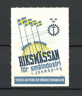 Reklamemarke Jönköping, Riksmässan för Smainindustrie, Messelogo