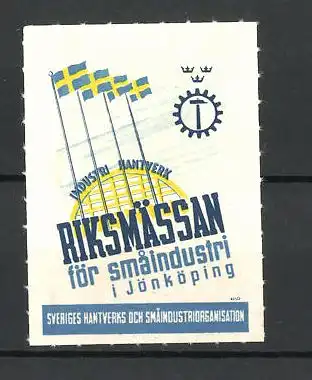 Reklamemarke Jönköping, Riksmässan för Smainindustrie, Messelogo