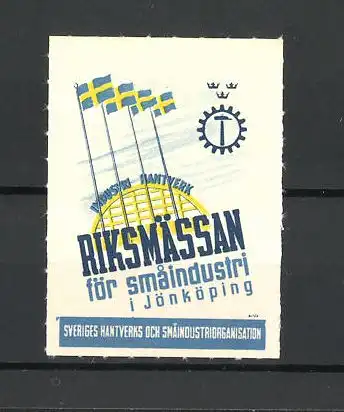 Reklamemarke Jönköping, Riksmässan för Smainindustrie, Messelogo