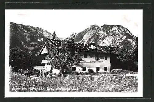 AK Eben am Achensee, Blick zum Notburgahaus