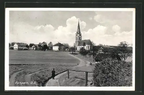 AK Gampern, Weg zur Kirche