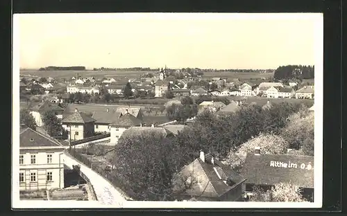 AK Altheim, Totalansicht über die Dächer der Stadt