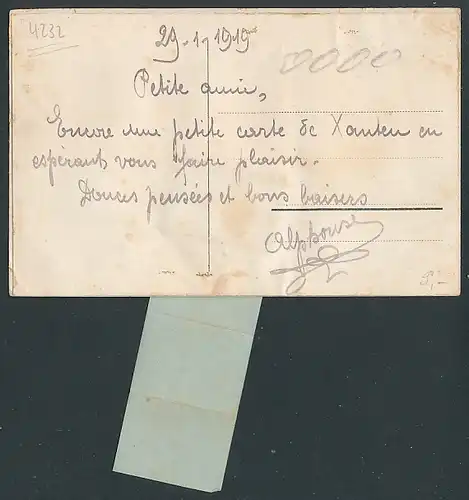 Leporello-AK Xanten a. Rh., Schwalbe mit Brief fliegt über d. Rhein, Clever Tor, Gothisches Haus, Blick z. Dom, Hospital