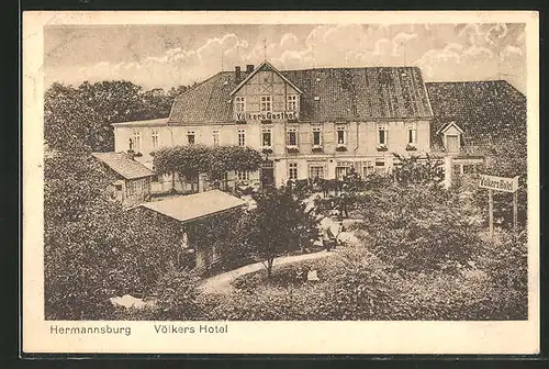 AK Hermannsburg, Hotel & Pension Völker's