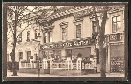 AK Wittenberge, Konditorei & Café "Central"