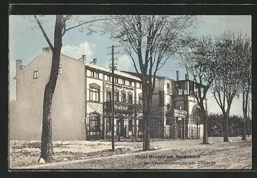 AK Döberitz, Ansicht des Hotel-Restaurant Gardestern