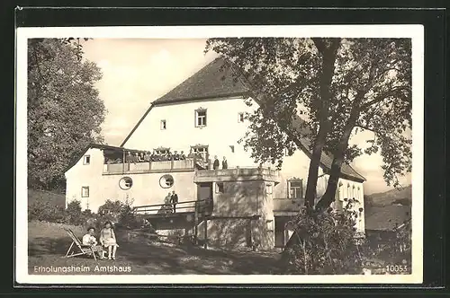 AK Vorderburg /Allg., Erholungsheim Amtshaus