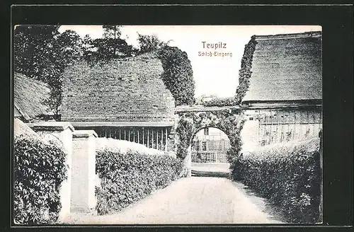 AK Teupitz, Schloss-Eingang