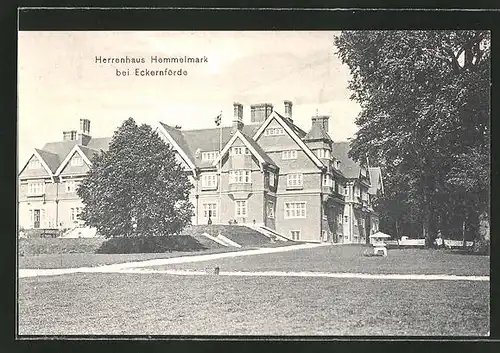 AK Eckernförde, Partie am Herrenhaus Hemmelmark