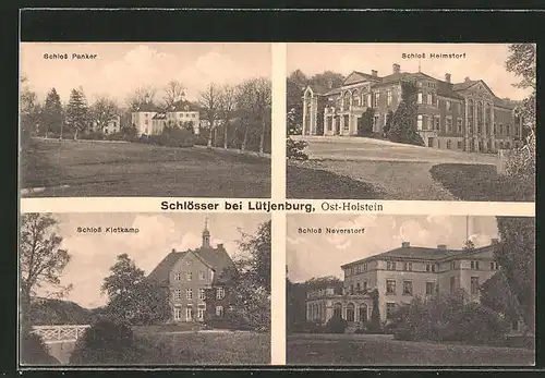 AK Lütjenburg, Schloss Panker, Schloss Helmstorf, Schloss Kletkamp, Schloss Neverstorf